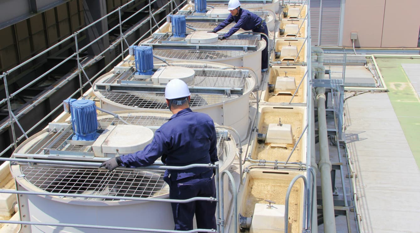 空調設備の点検・整備・保全工事